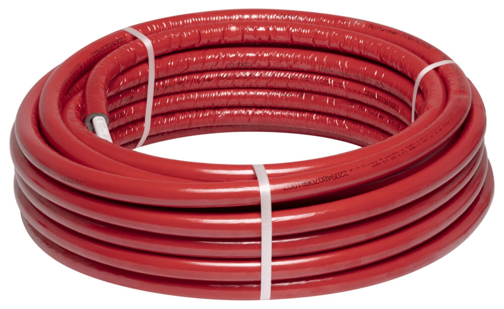 Teava PEX-AL multistrat izolata rosu 20x2 (colac 50m) APE