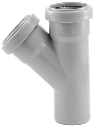 Ramificatie scurgere PP 40x40x45gr