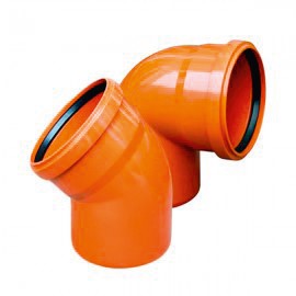 Cot canalizare PVC-KGB 125x90gr