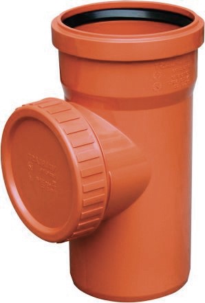 Piesa curatire PVC-KGRE 125