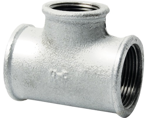 Teu redus fonta zincat 1.1/4''x3/4''