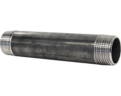 Prelungitor teava neagra filetat la ambele capete 3/4''x60mm