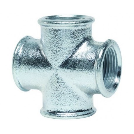 Cruce fonta zincata 1/2'' GEBO Platinum