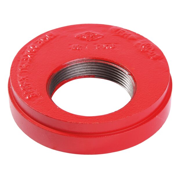 Capac canelat cu reductie excentrica FI 6X2'' (168X60mm)