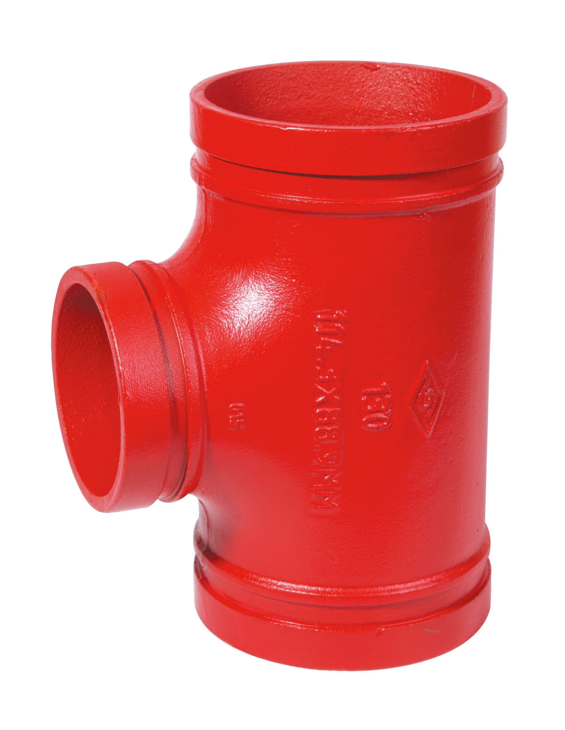 Teu redus canelat 4''x3''x4'' (114x89x114mm)