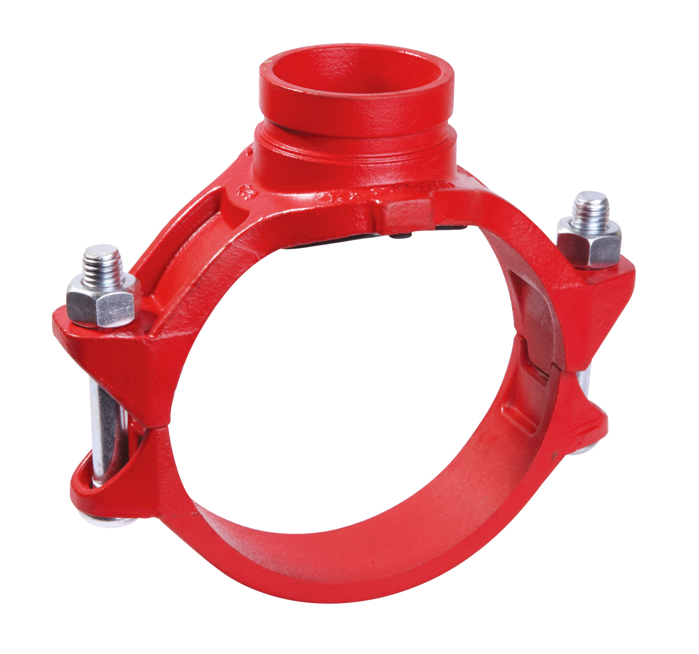 Teu mecanic cu racord canelat 6''x1.1/2'' (168x48mm)