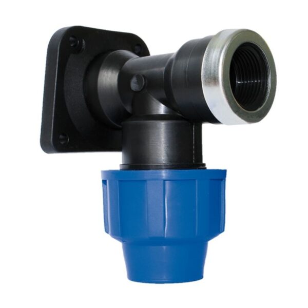 Cot PE compresiune cu talpa 25x3/4''
