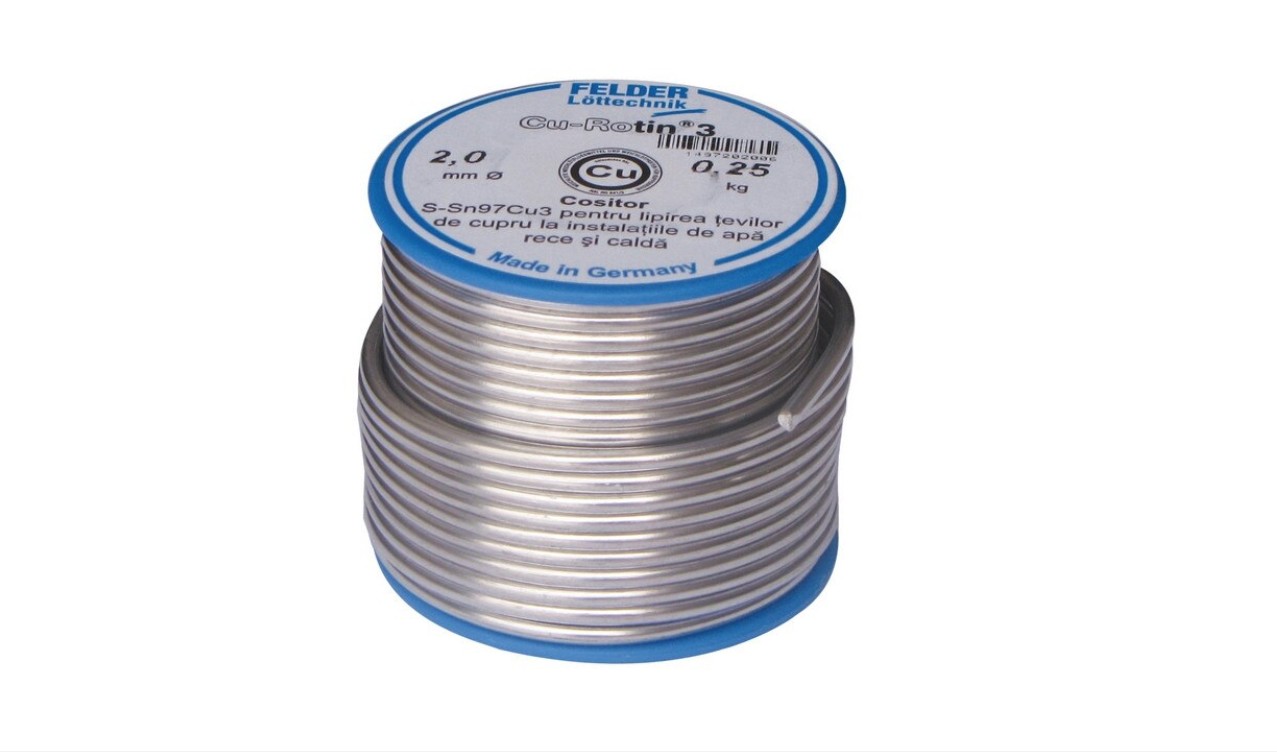 Aliaj lipire S-SN97CU3 250g 2mm FELDER 1497202006