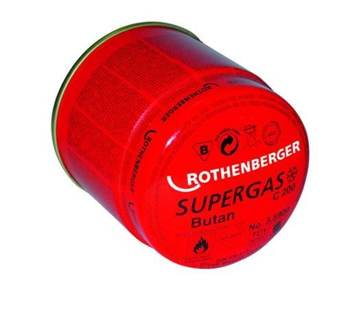 Butelie gaz cu valva tip membrana 190g C200 ROTH 35901-B
