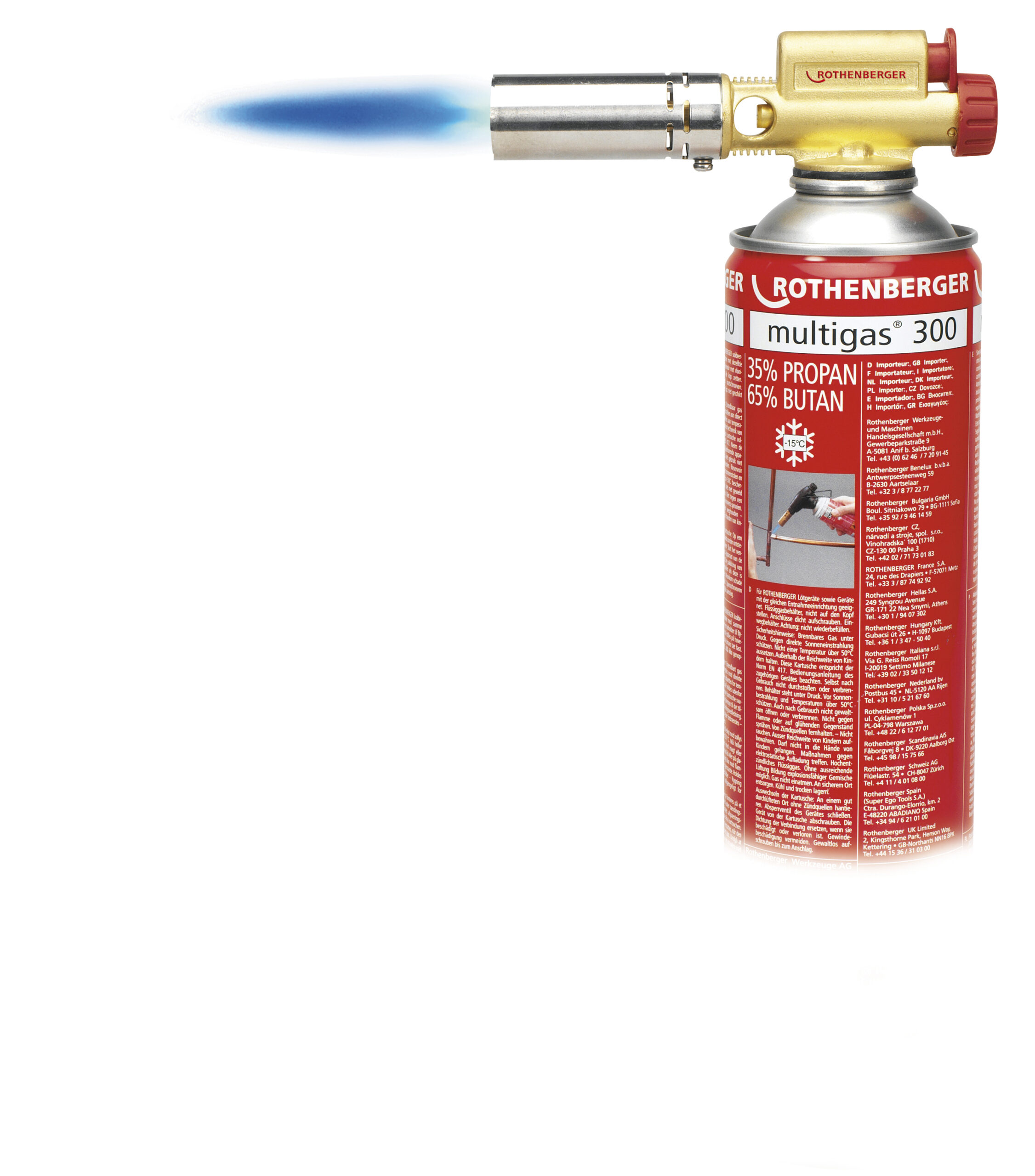 Arzator butelie multigas ROTHENBERGER Easy Fire 35553