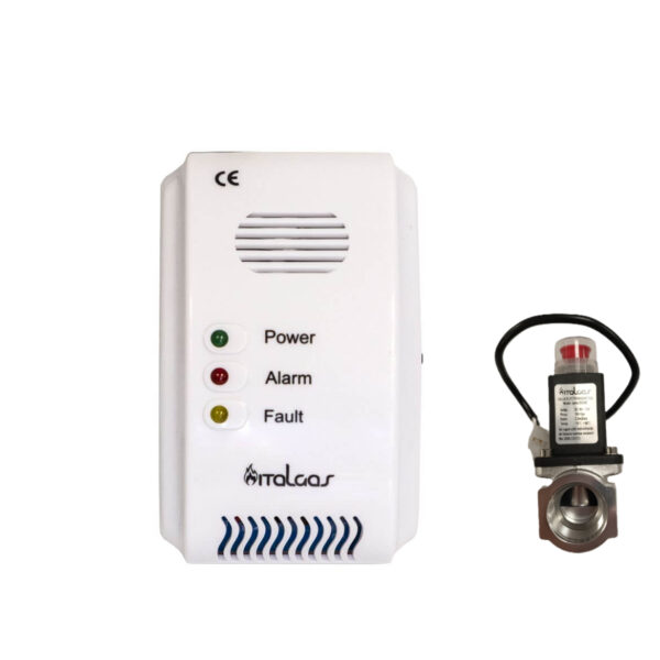 Detector gaz cu electrovalva 1'' Gsx-M ITALGAS