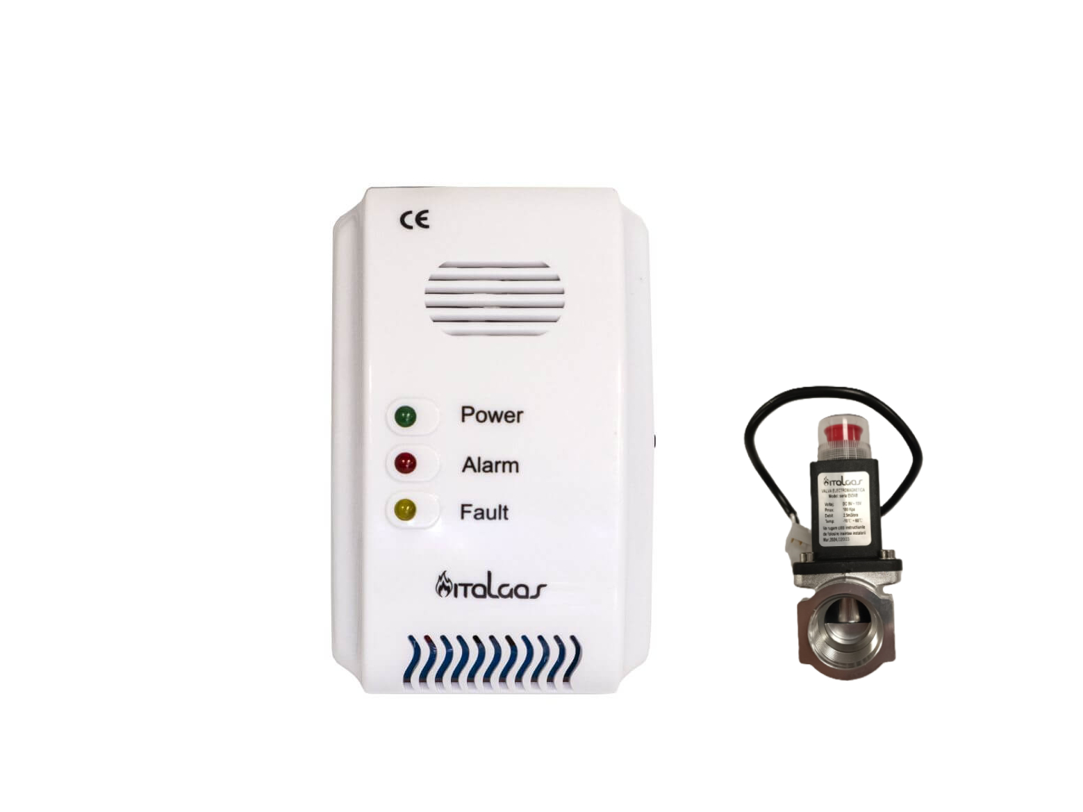 Detector gaz cu electrovalva 1'' Gsx-M ITALGAS