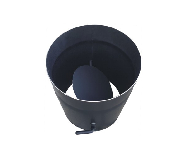 Burlan tabla otel cu clapeta 130x250mm