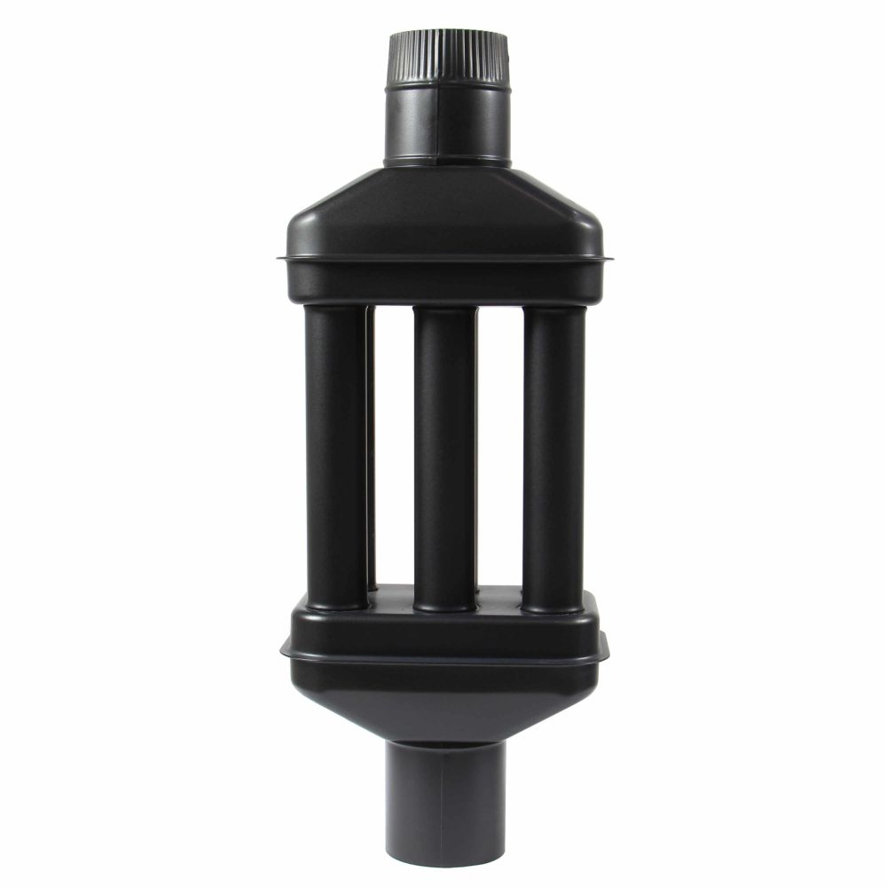 Burlan recuperator caldura lung neagra DN120mm