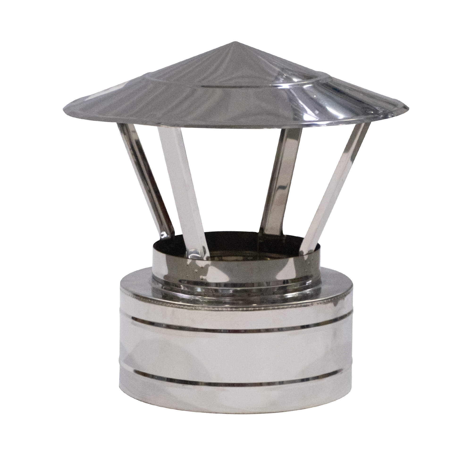 Palarie antiploaie inox DP DN160/220mm 0.5mm ECO
