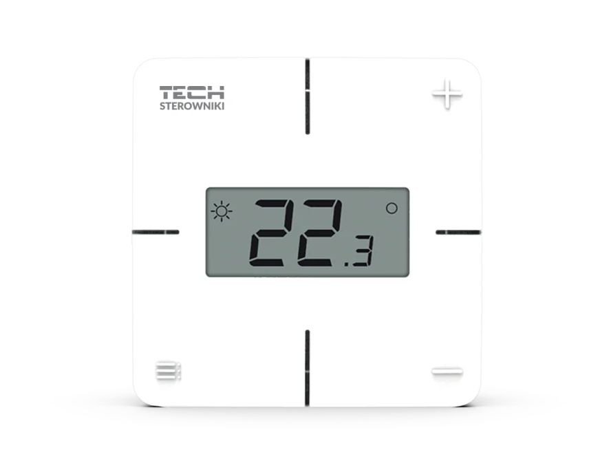 Termostat de camera EU R8x fara fir wireless Alb