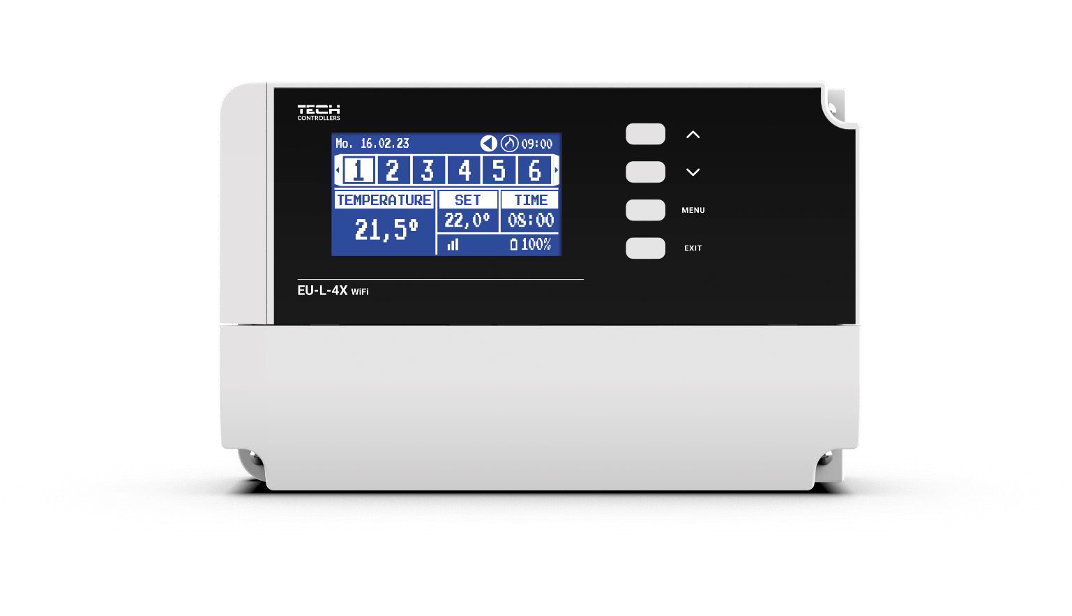 Regleta EU-L-4X WiFi dist mixt cablat/fara fir 4z TECH