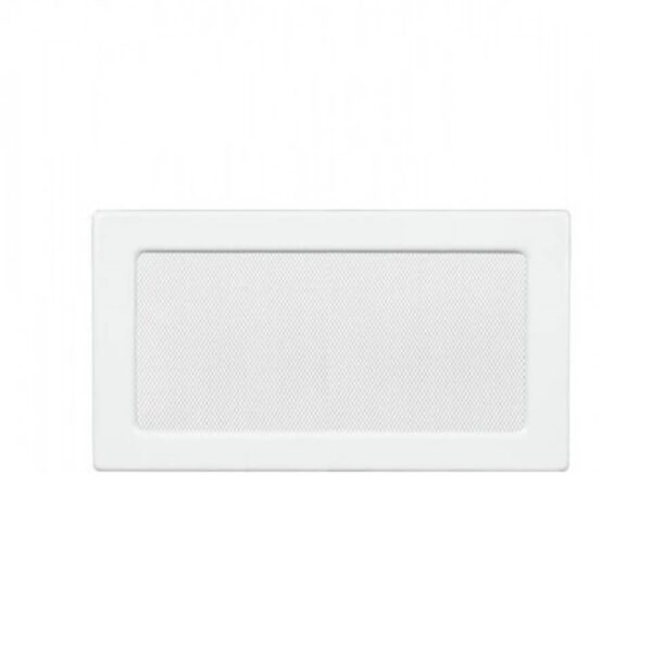 Suport grila aerisire cu jaluzele alb 17x30cm