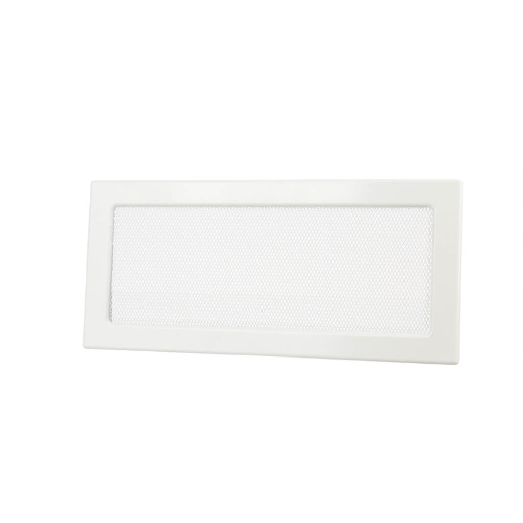 Suport grila aerisire cu jaluzele alb 17x49cm