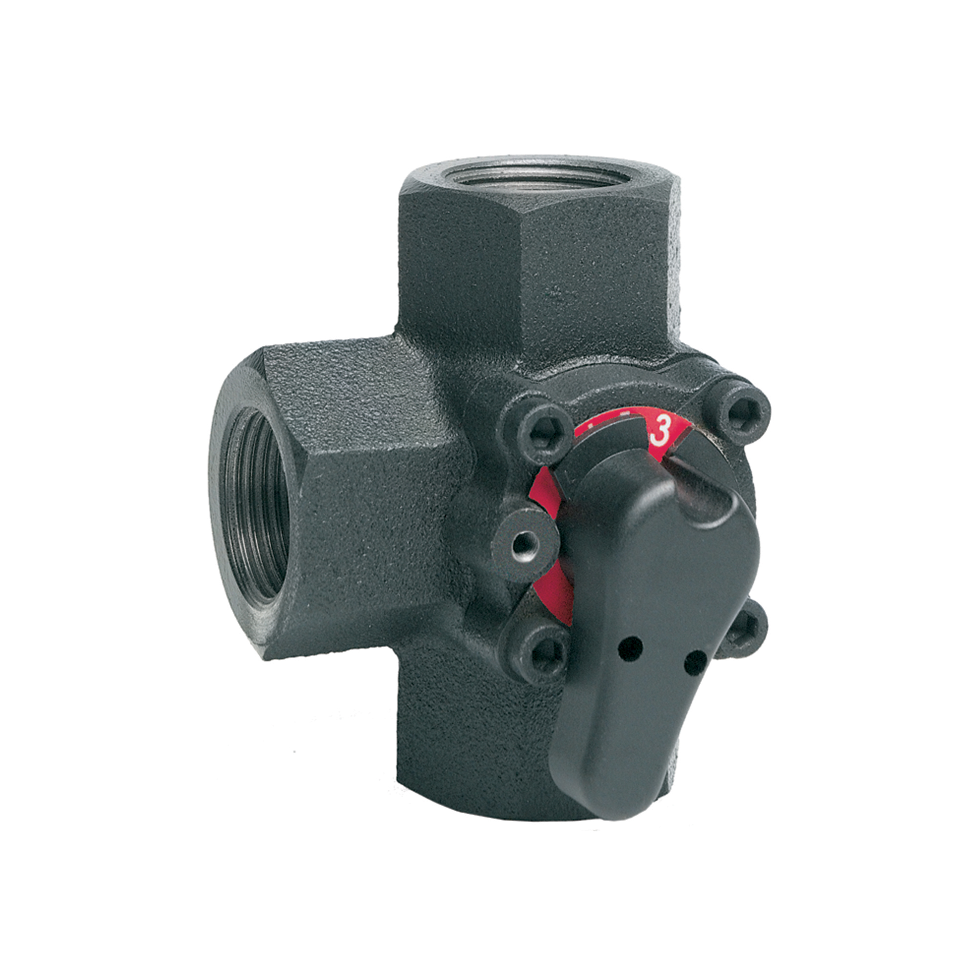 Ventil rotativ 3 cai Dn25 Kvs10 V5433A1049