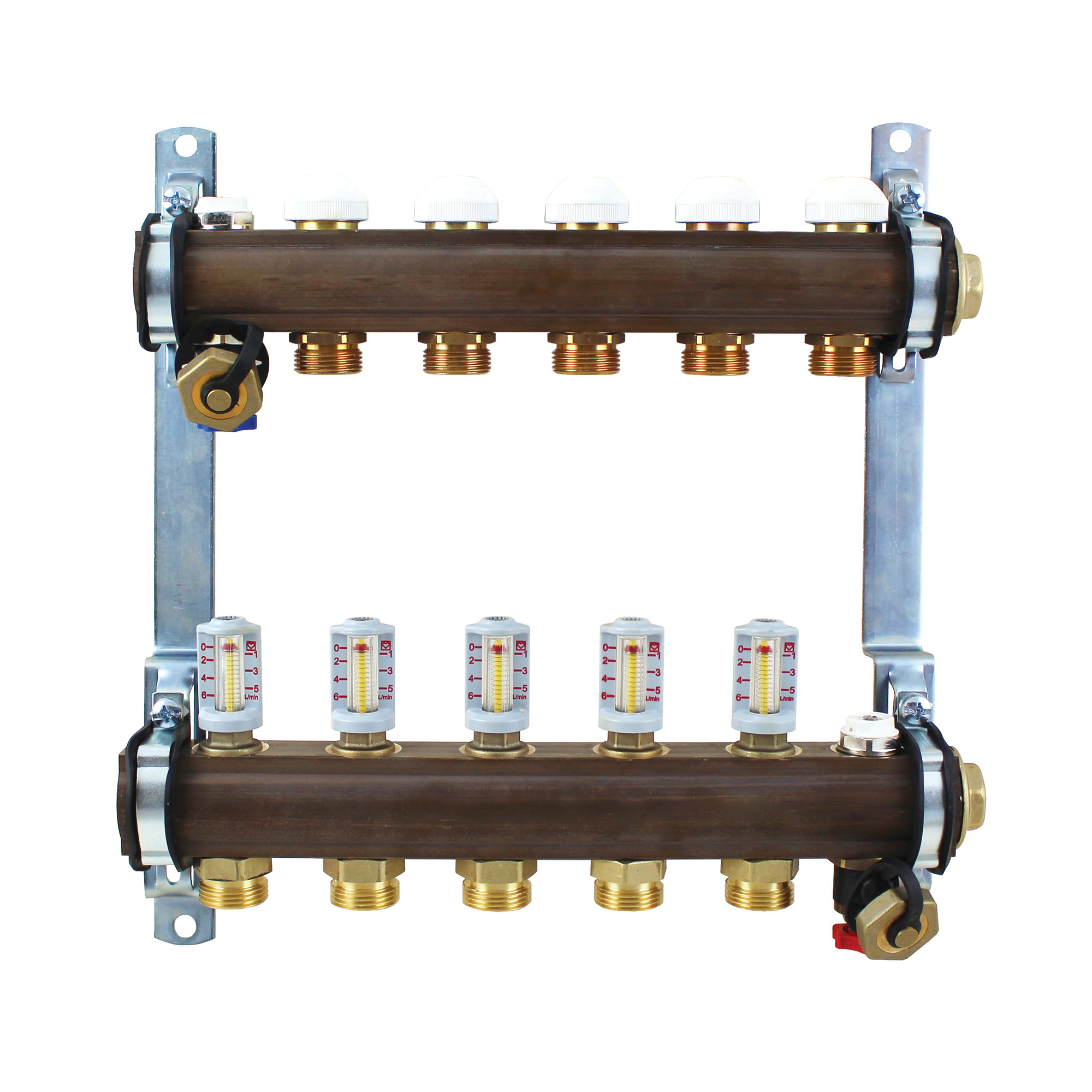 Set distribuitor 1'' pardos. cu debitmetr 10cai HERZ 1853310
