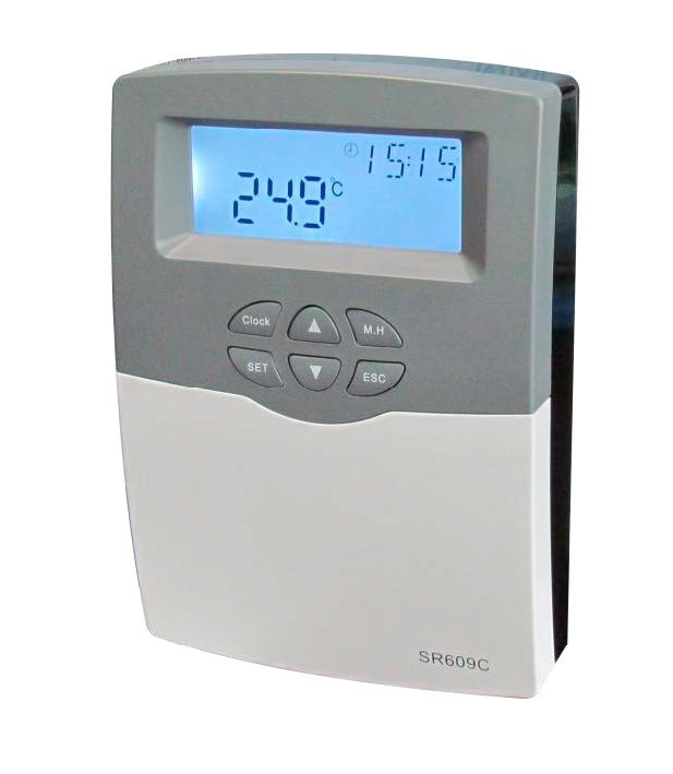 Controler solar pentru sisteme solare presurizate SR609C