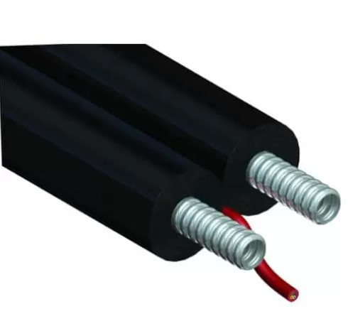Furtun inox 3/4'' 25m dublu preiz. cablu el. solar HEIZTECH