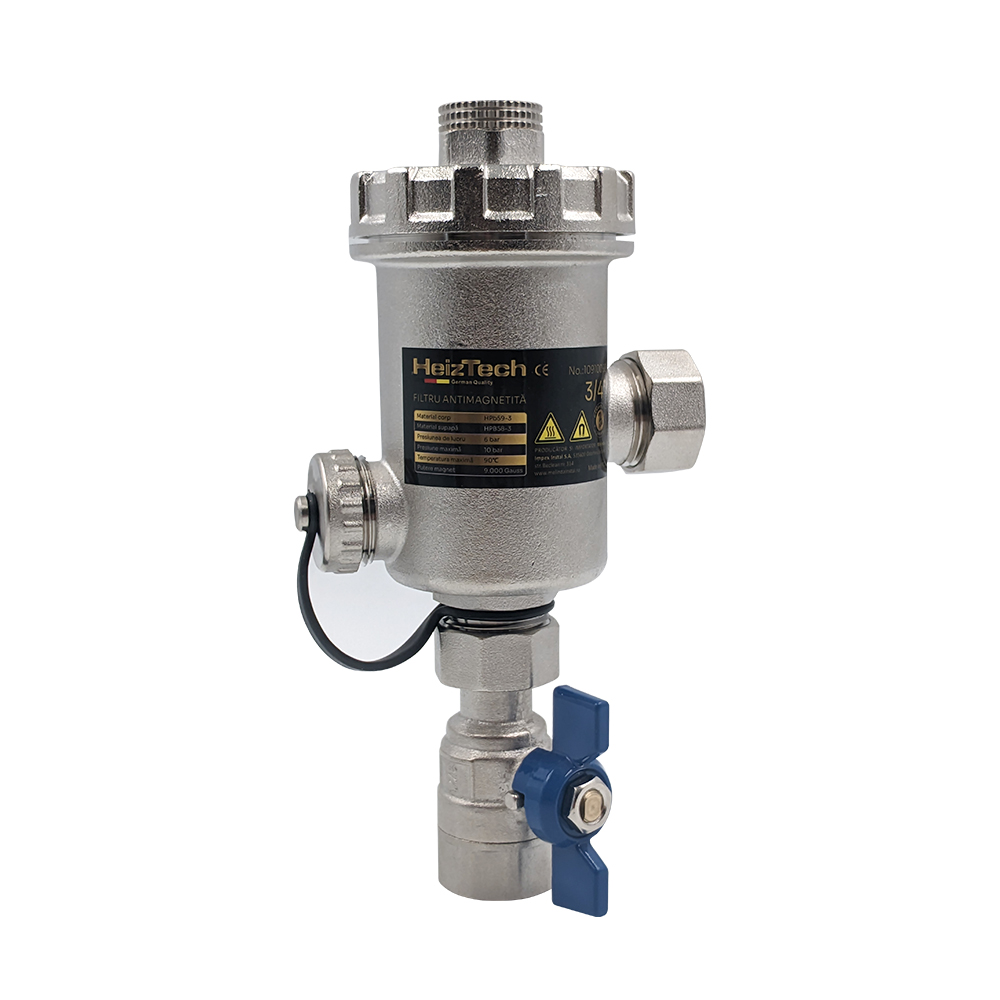 Filtru antimagnetita DN20 3/4'' PN10 HEIZTECH corp alama