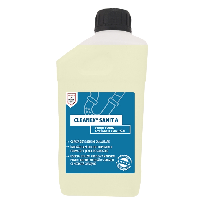 Solutie de curatare tevi 1.2kg Cleanex Sanit