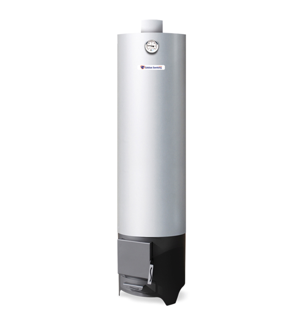 Ansamblu boiler baie tabla vop. 120l focar Celsius Sanitary