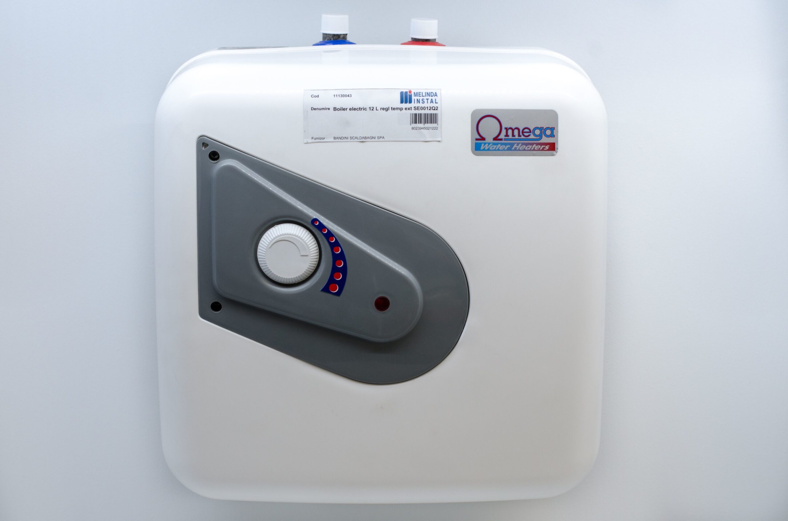 Boiler electric 12 L peste lavoar OMEGA A12SP