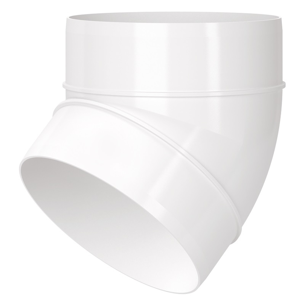 Cot PVC ventilatie 45gr D125mm VENTS 222-45