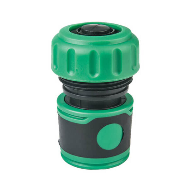 Conector furtun gradina cu opritor 3/4'' AQUATECH