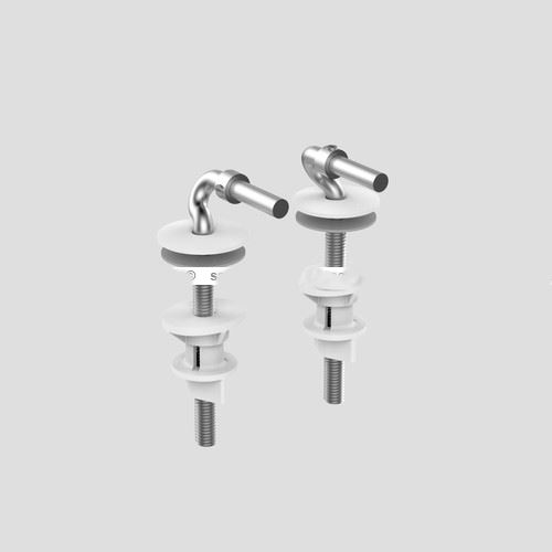 Set fixare inox capac wc SANIT 01.755.00