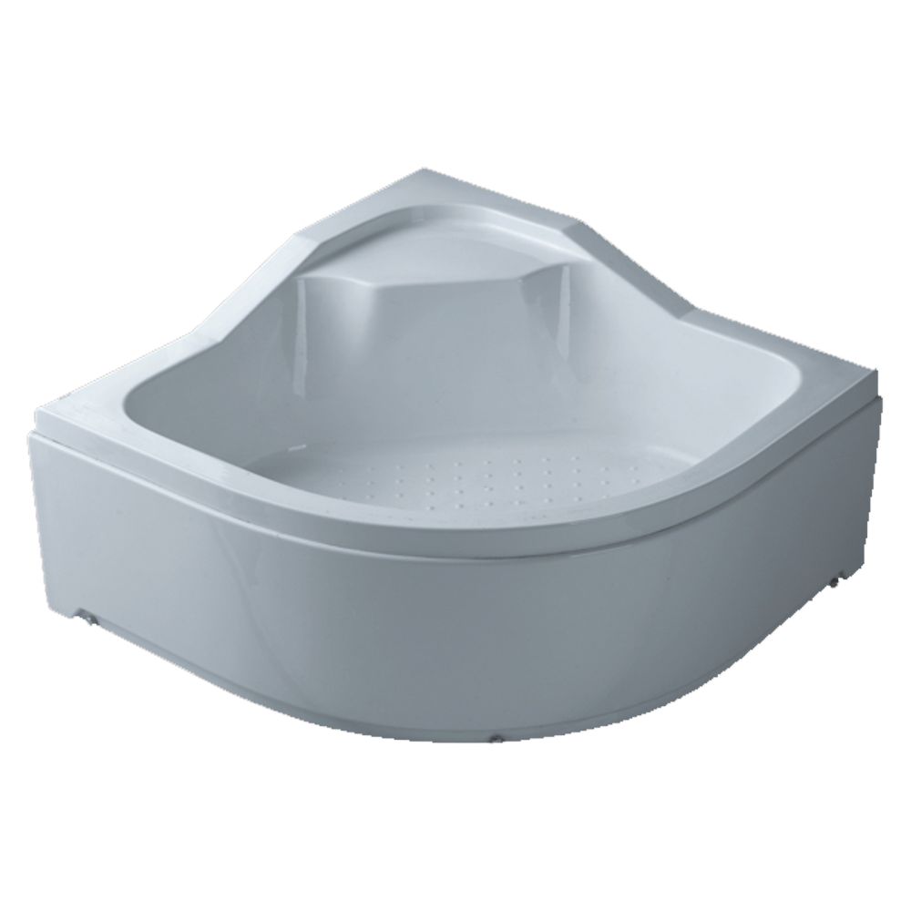 Cadita dus 90x90cm semirot inalt cu sif-sup T09 GOBE
