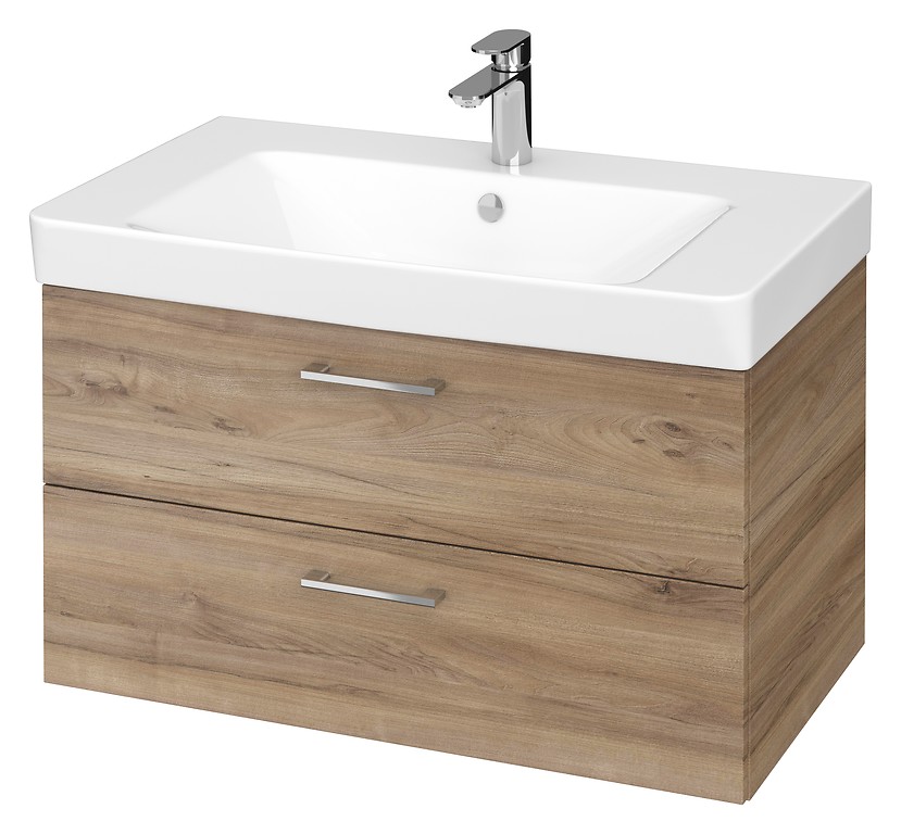 Set B349 dulap+lavoar LARA MILLE 80 nucS801-339-DSM CERSANIT