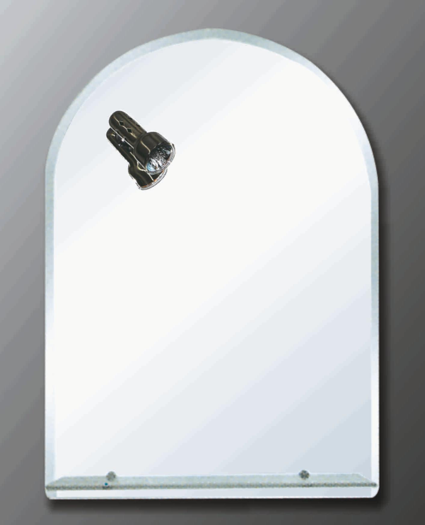 Oglinda cu spot si etajera 70x50cm GOBE