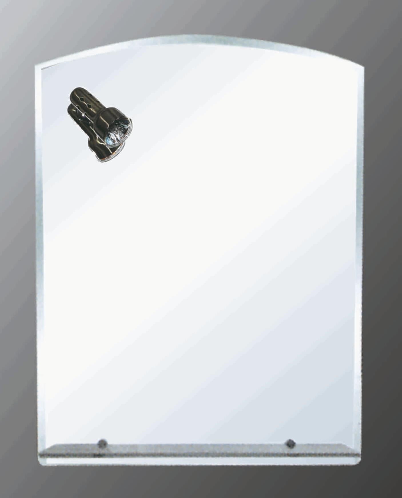 Oglinda cu spot si etajera 70x50cm GOBE