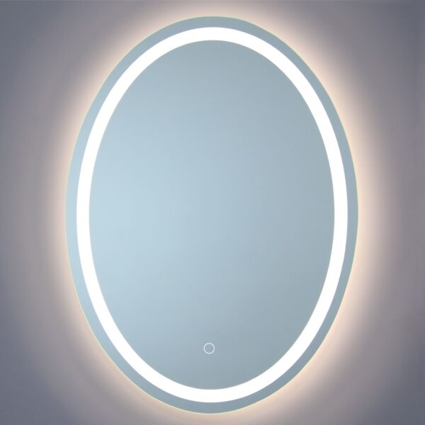 Oglinda LED CCT dezaburire ovala 80x60 cm GLADYS