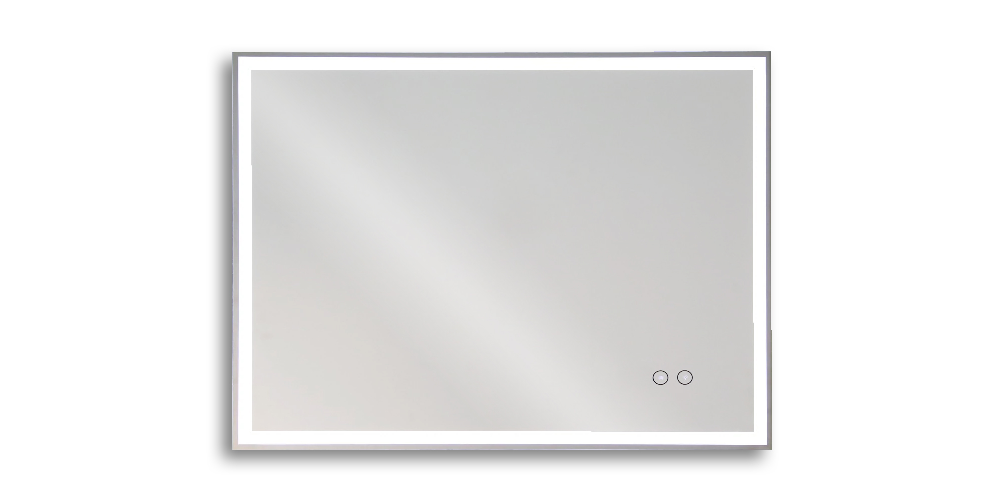Oglinda LED CCT dezaburire patrata 80x60 cm GLADYS