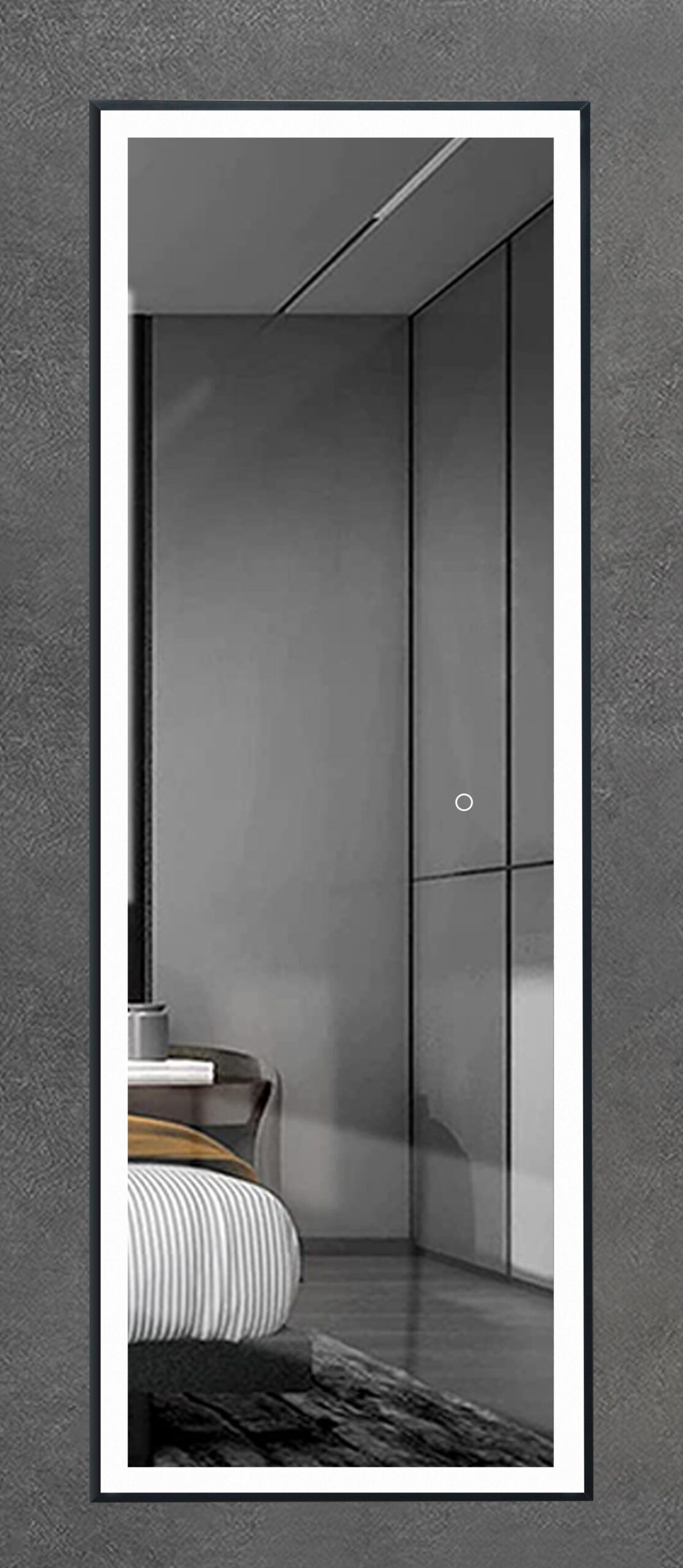 Oglinda LED CCT Bluetooth dezaburire patrata 150x50 GLADYS