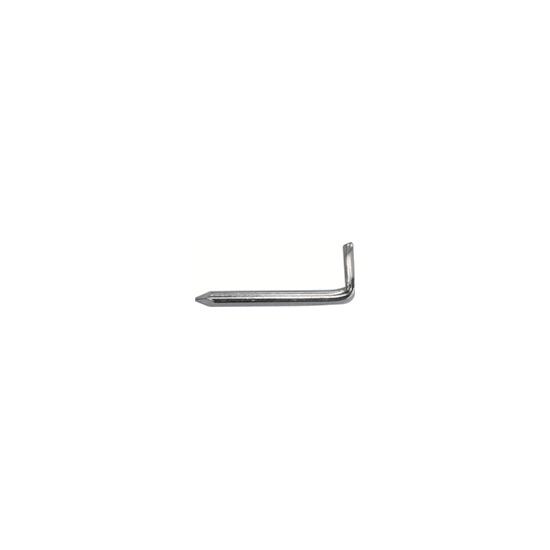 Cuie cu carlig zincata tip L 2.5x30mm (10buc)