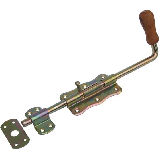 Zavor poarta zincat cu arc 400x120x60mm