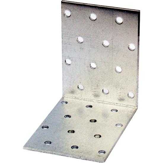 Coltar perforat zincat 90gr 80x80x40/2mm