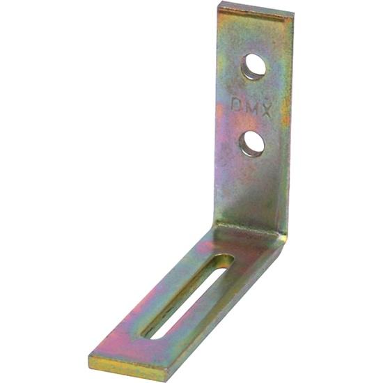 Coltar otel zincata galben reglabil tip L 60x80x20/3mm