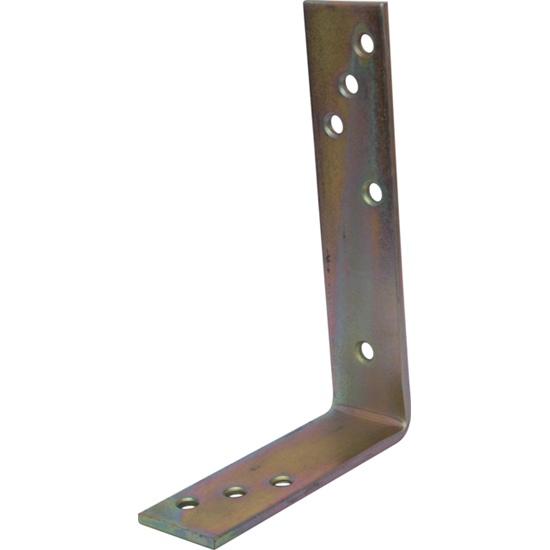 Coltar otel zincata galben tip L 120x80x35/4mm