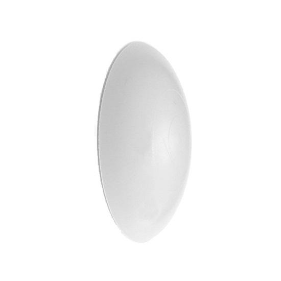 Opritor usa de perete alb autoadeziv d=40mm (2buc)