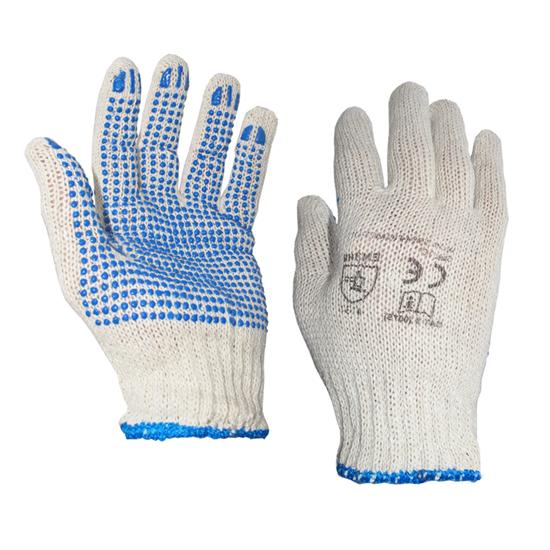 Manusi protectie bumbac + PVC marime universala