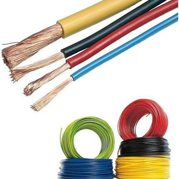 Conductor litat MYF 2.5 rosu colac 50m