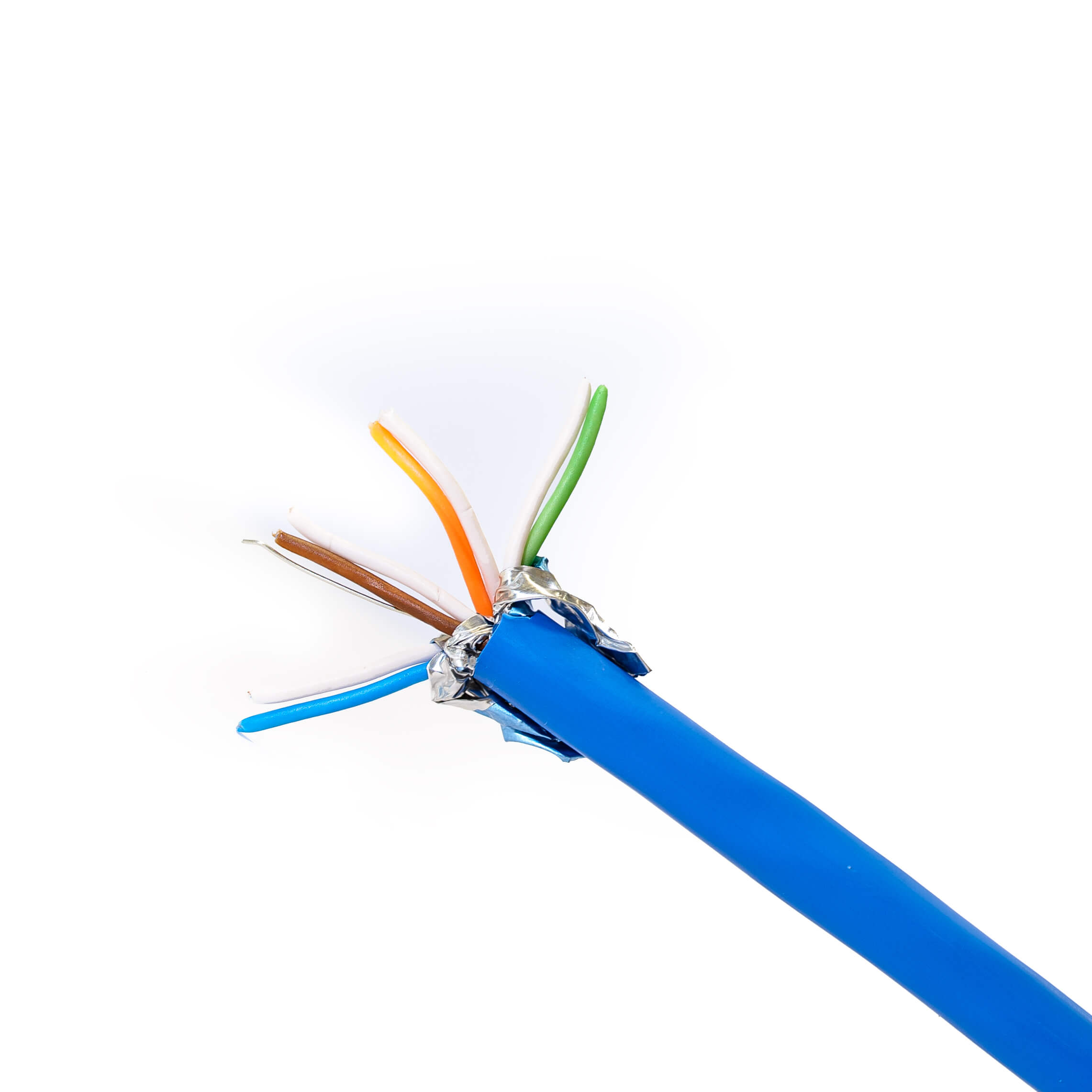 Cablu de date F/FTP CAT 6a 4X2XAWG23/1 SCHRACK 500m/tambur
